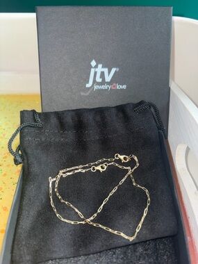 NWT Set of 2! 18K Yellow Gold over Sterling Silver Bracelets (JTV)